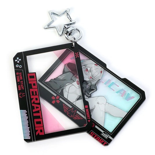 Porte-clés en acrylique ultra-fin personnalisés 