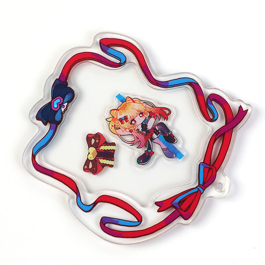 Custom Ultra-thin Shaker Keychains - VOGRACE