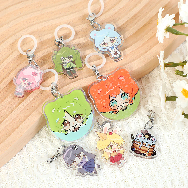 Custom Umbrella Holographic Keychains