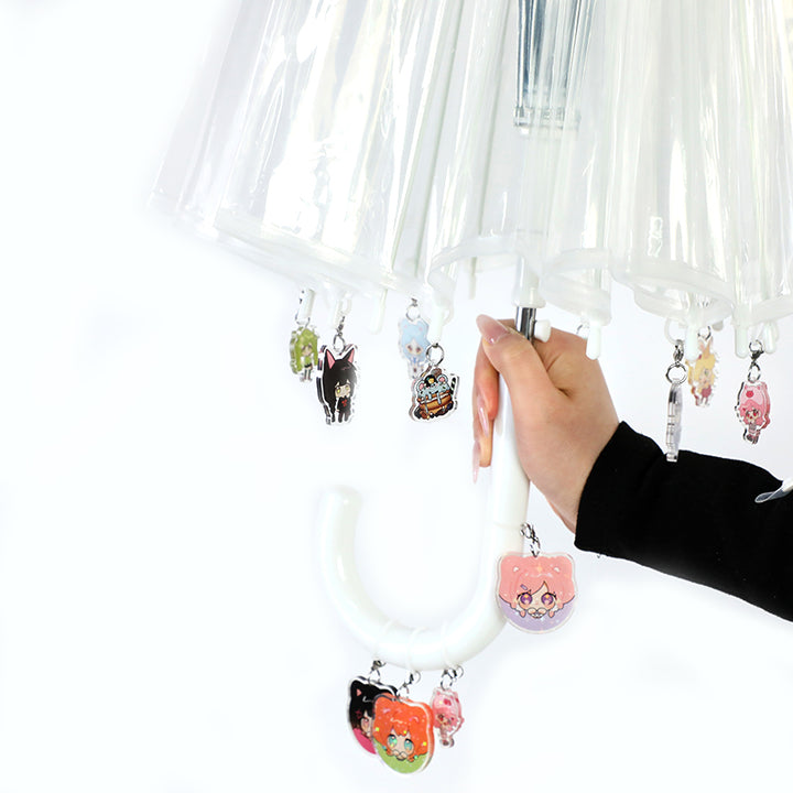 Custom Umbrella Holographic Keychains