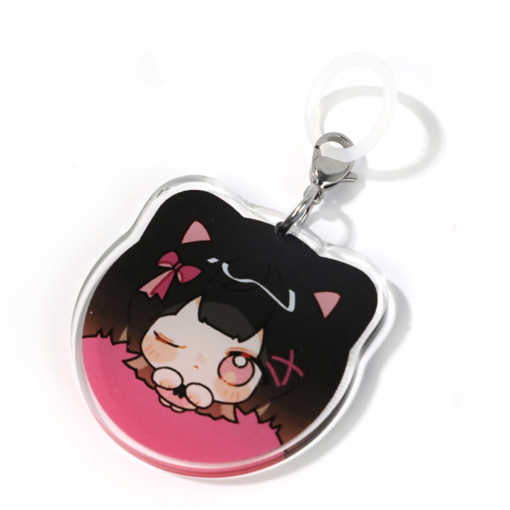 Custom Umbrella Holographic Keychains