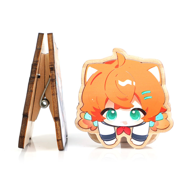 Custom Wooden Binder Clip