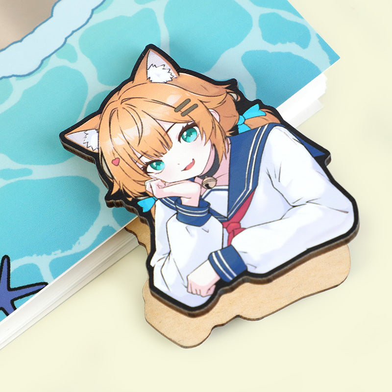 Custom Wooden Binder Clip