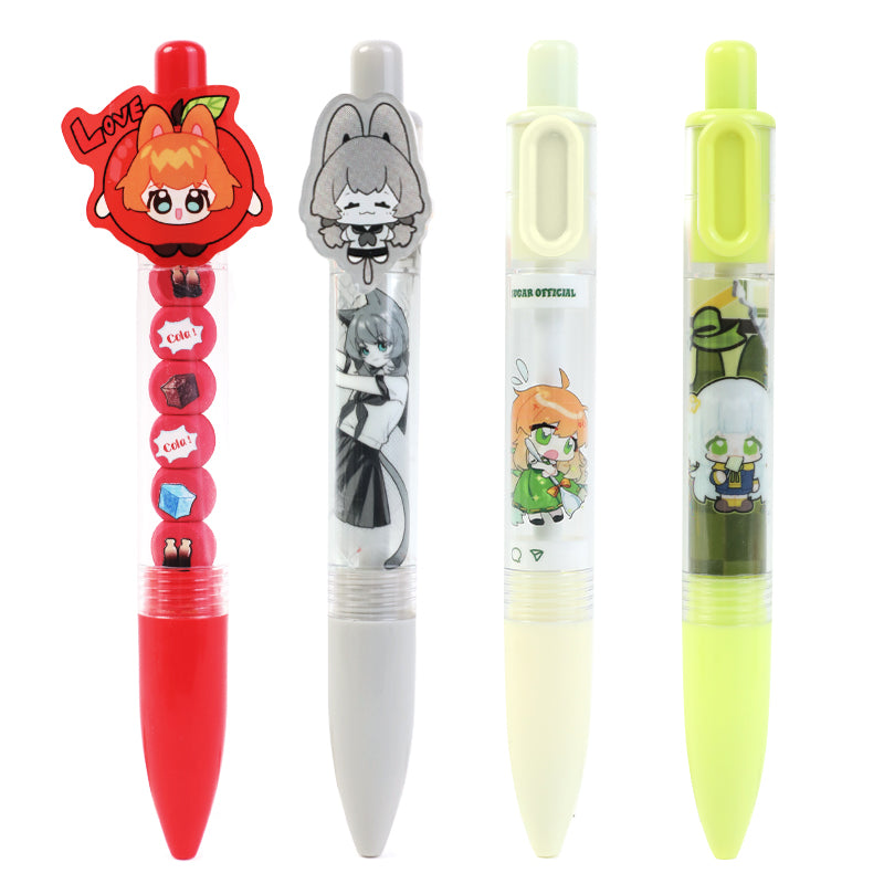 Custom acrylic paint pens custom beadable pens ballpoint pens