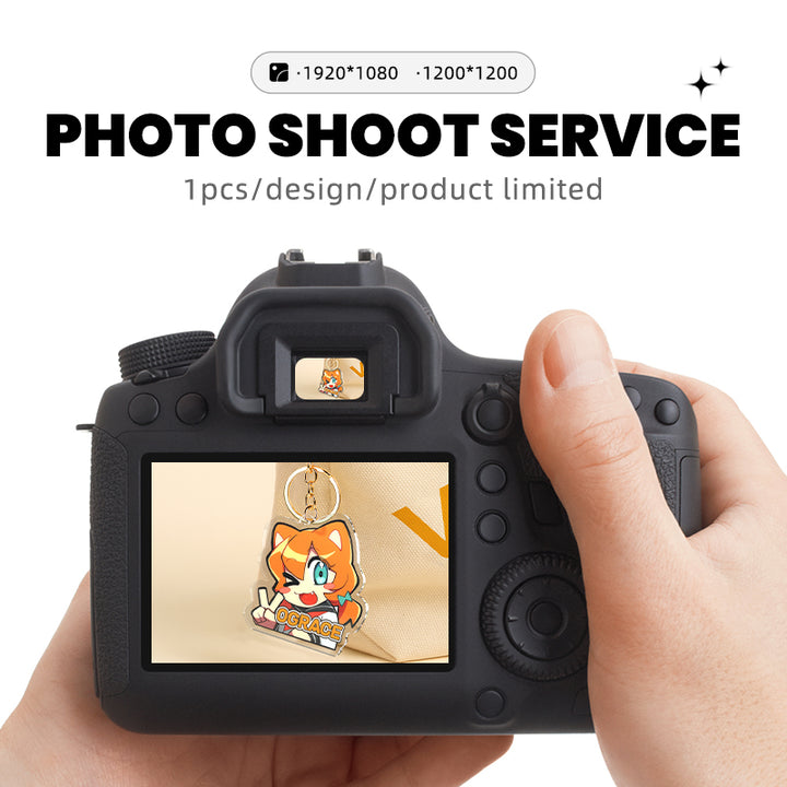 Service de séance photo (1 pièce/design/produit limité) 