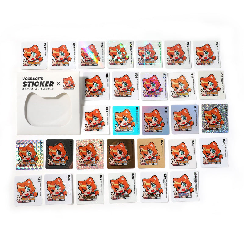 Sticker-Musterbox 
