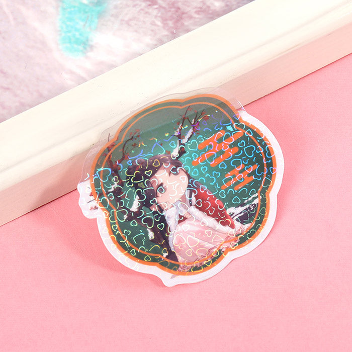 Custom Clear Holographic Stickers - VOGRACE
