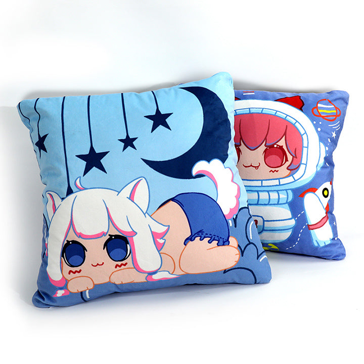 Custom Square Throw Pillow - VOGRACE