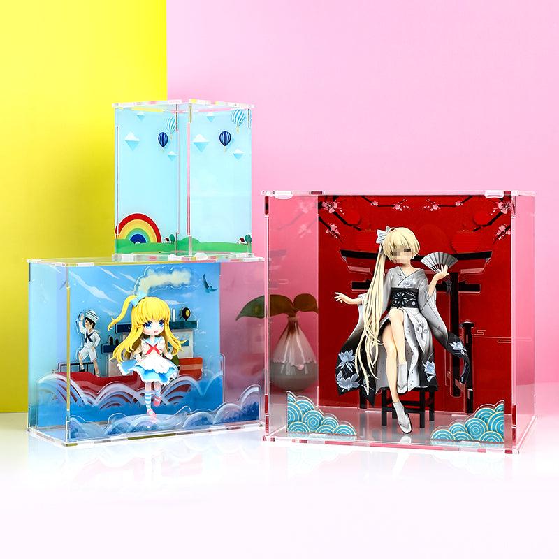 Custom Acrylic Garage Kit Display Box - VOGRACE