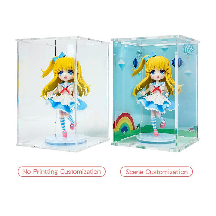 Custom Acrylic Garage Kit Display Box - VOGRACE