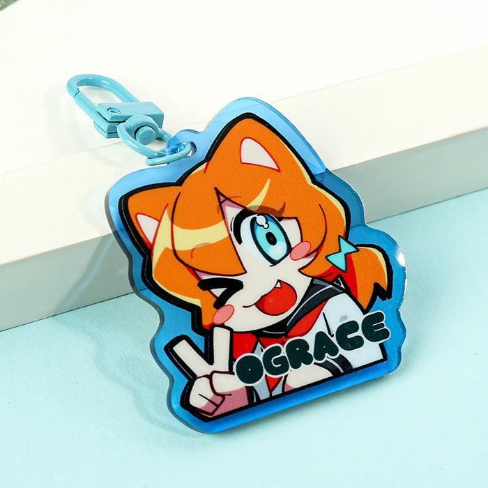 Custom Colorful Acrylic Keychains - VOGRACE