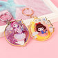 Custom Silver&Gold edge acrylic keychain - VOGRACE
