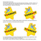 Custom Silver&Gold edge acrylic keychain - VOGRACE