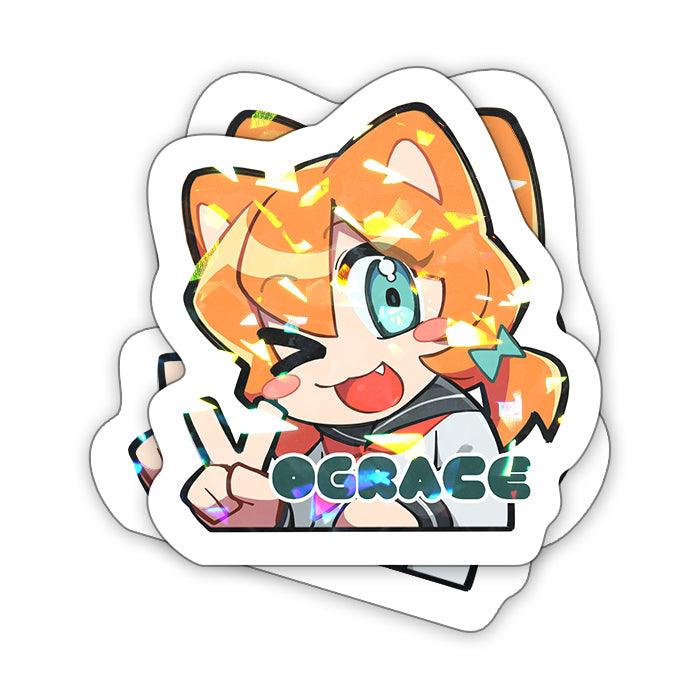 Custom Vinyl Holographic Stickers - VOGRACE